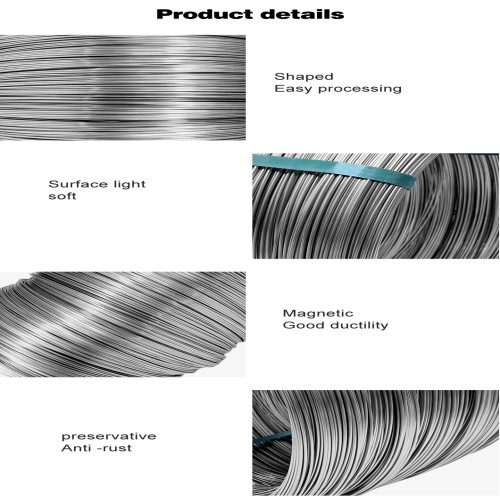 Soft-state stainless steel wire